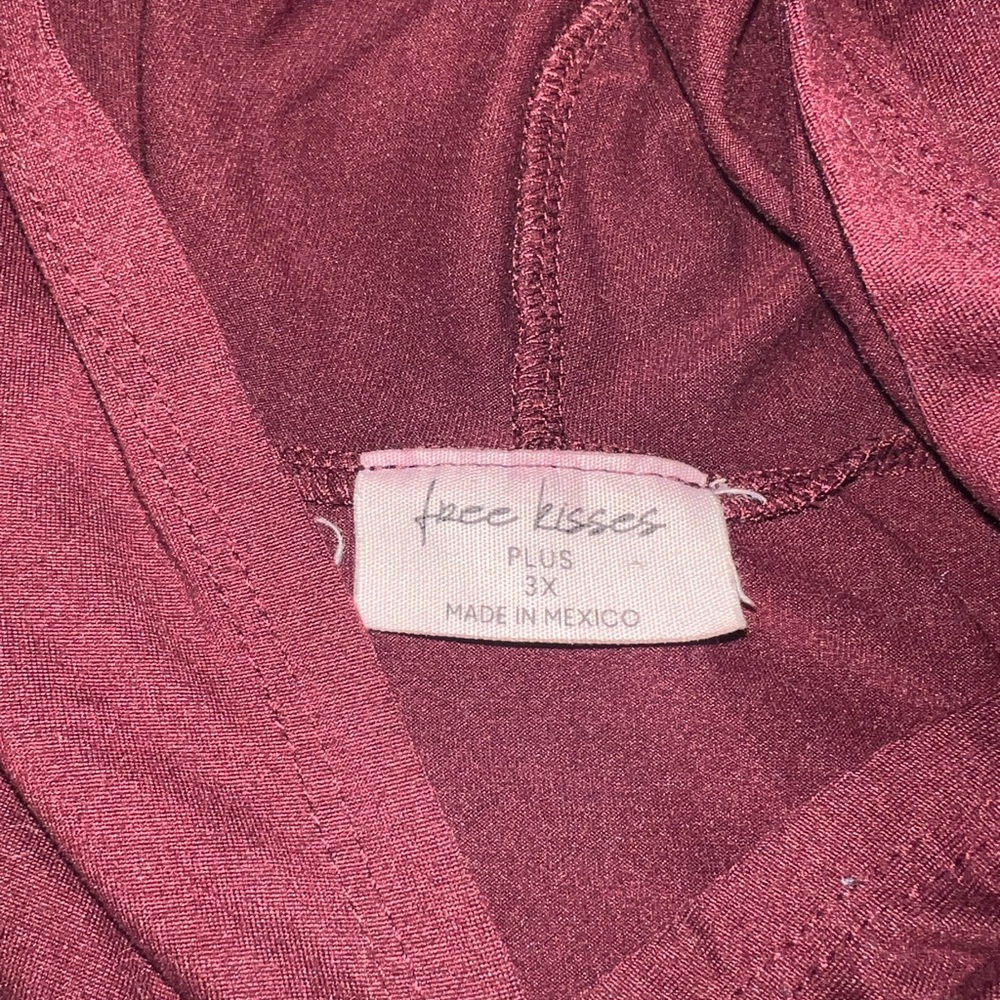Burgundy Graphic Hoodie - Picture 2 of 4